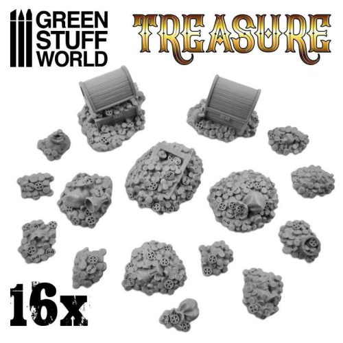 COINS and TREASURES Resin Set