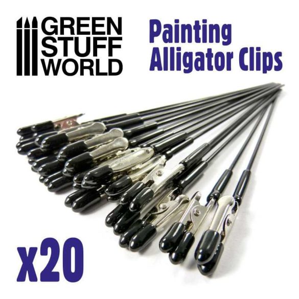 Painting alligator Clips - Pack x20
