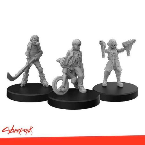 Cyberpunk Red Miniatures: Generation Red A