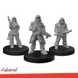 Cyberpunk Red Miniatures: Combat Zoners C