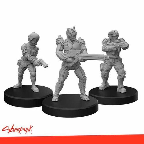 Cyberpunk Red Miniatures: Trauma Team B