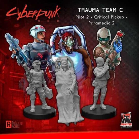 Cyberpunk Red Miniatures: Trauma Team C