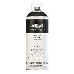 Liquitex Spray Paint Carbon Black, 400ml