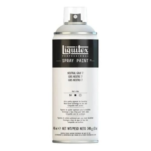 Liquitex Spray Paint Neutral Grey 7, 400ml