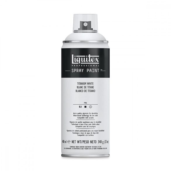 Liquitex Spray Paint  Titanium White, 400ml