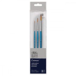   Winsor&Newton Cotman Watercolour 3 Brush Set Short Handle (N 0,4,8)
