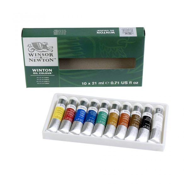 Winton Oil Colour Tubes set 10X21ml