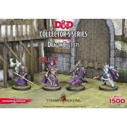   "Horde of the Dragon Queen" Dragon Cultists (4 figs)