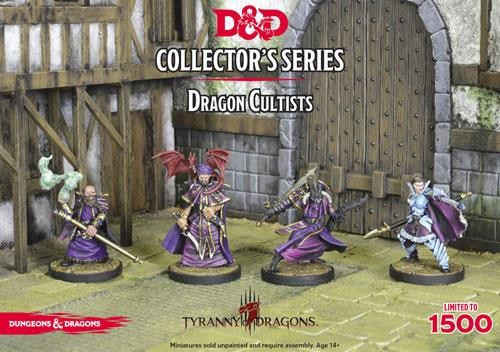 "Horde of the Dragon Queen" Dragon Cultists (4 figs)