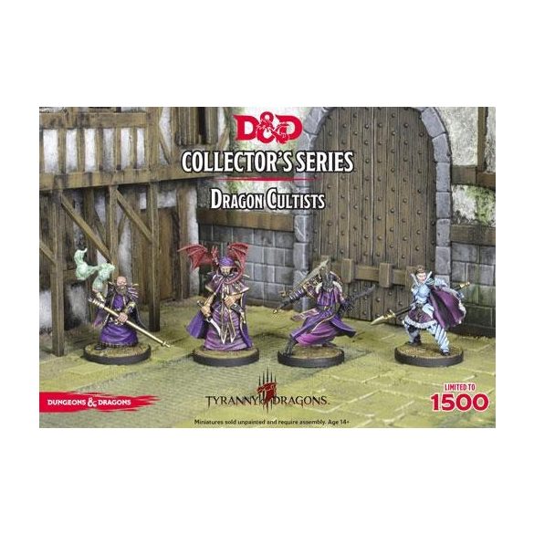 "Horde of the Dragon Queen" Dragon Cultists (4 figs)