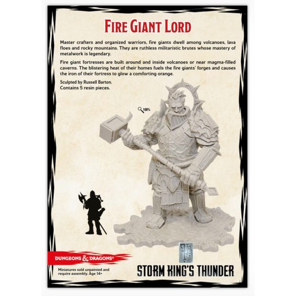 "Storm Kings Thunder" Fire Giant Lord (1 fig)