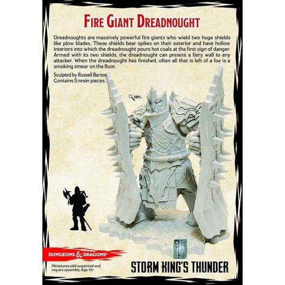 "Storm Kings Thunder" Fire Giant Dreadnought (1 fig)
