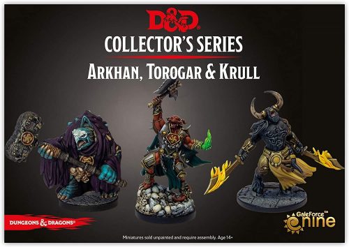 "Descent into Avernus" - Arkhan, Torogar & Krull (3 figs)