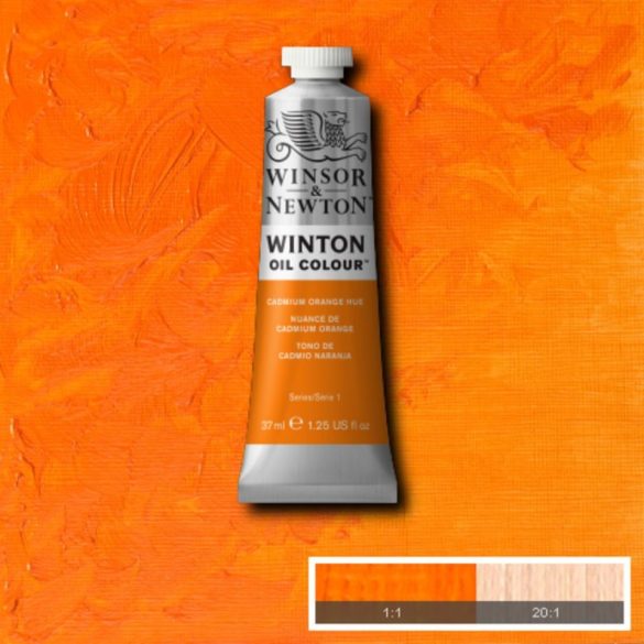 Winton Oil Colour Cadmium Orange Hue, 37ml