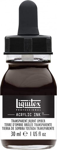 Liquitex Professional Ink 30ml Transparent Burnt Umber