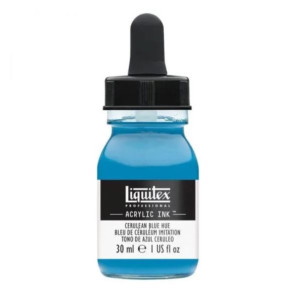 Liquitex Professional Ink 30ml Cerulean Blue Hue