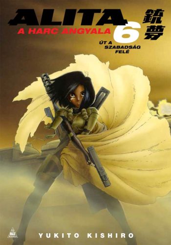 Alita, a harc angyala 6. puhatáblás manga