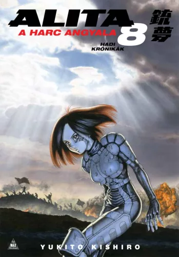 Alita, a harc angyala 8. puhatáblás manga