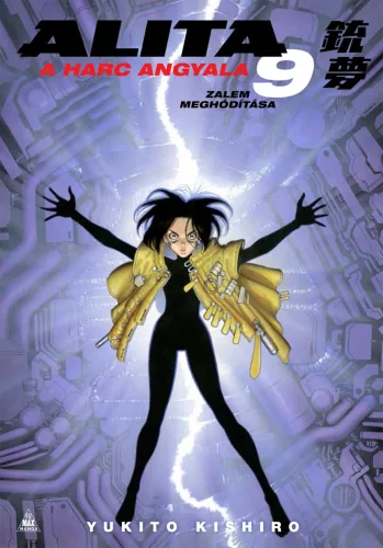 Alita, a harc angyala 9. puhatáblás manga