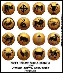 Greek Hoplite Shield Designs 11
