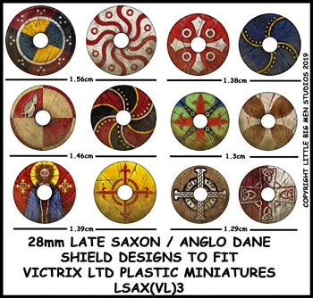 Late Saxon/Anglo Dane Shield Designs 3