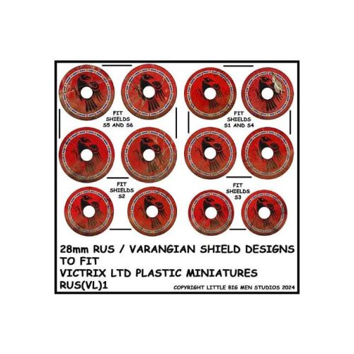 Russian/Varangian Shield Designs 1