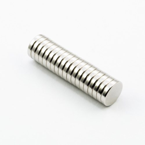 Neodínium hengermágnes 10 x 2 mm - N38, 10db