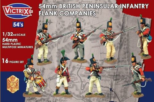 54mm British Napoleonic Peninsular Infantry Flank Companies