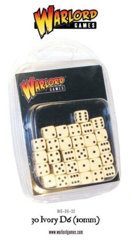 D6 Dice Pack - Ivoor