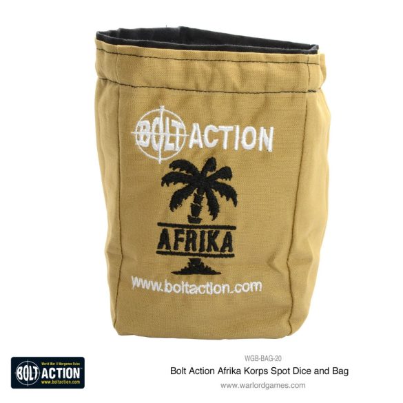 Bolt Action Afrika Korps Dice Bag