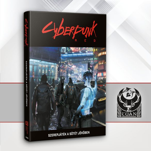 Cyberpunk Red alapkönyv Cyberpunk kockával - Limitált - előrendelés - még nem jelent meg