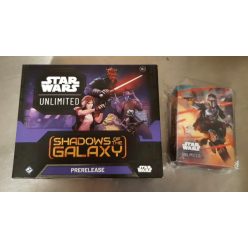   Star Wars: Unlimited Shadows of the Galaxy Prerelease set  + ajándék Star Wars: Unlimited Mini Box