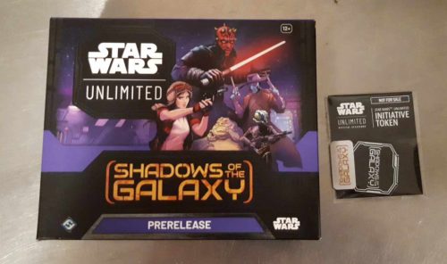 Star Wars: Unlimited Shadows of the Galaxy Prerelease set + ajándék Star Wars: Unlimited Shadows of the Galaxy Initiative Token 